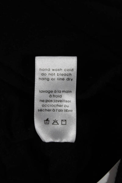 Naked Wardrobe Women Black Leggings Viscose Spandex 25in Inseam Size M