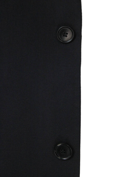 Boss Hugo Boss Mens Black Wool Blazer Solid Fall Size 42