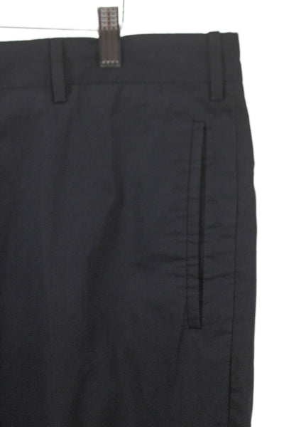 Prada Mens Chino Pants Blue Cotton Button Closure Size 56