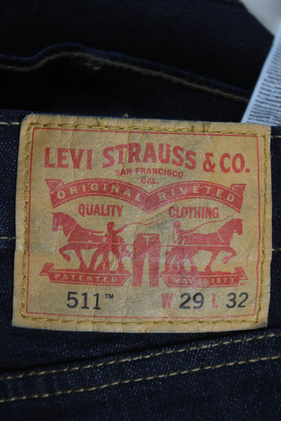 Levi Strauss & Co Mens Slim Blue Jeans Size 29