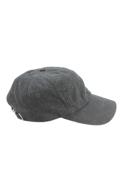 Everlane Womens Canvas Baseball Cap Hat Black One Size