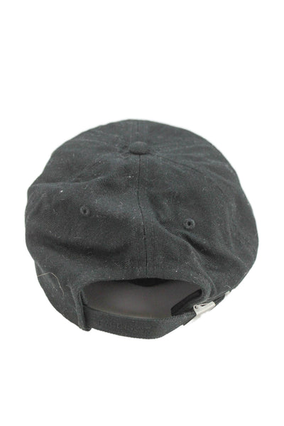Everlane Womens Canvas Baseball Cap Hat Black One Size