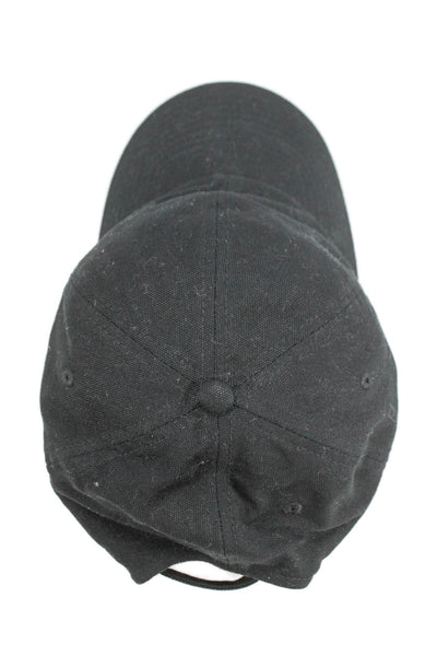 Everlane Womens Canvas Baseball Cap Hat Black One Size
