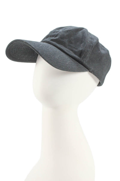Everlane Womens Canvas Baseball Cap Hat Black One Size