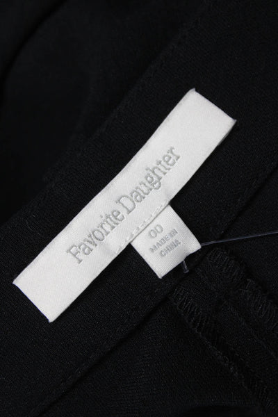 Favorite Daughter Womens Black Dress Pants Polyester Size 00