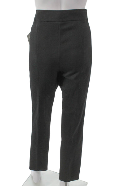 Avenue Montaigne Womens Dress Pants Gray Cotton Pull On Size 12