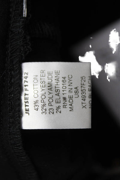 Avenue Montaigne Womens Dress Pants Gray Cotton Pull On Size 12
