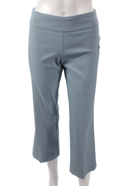 Estelle & Finn Women Blue Rayon Pull On Capri Pants Size 0