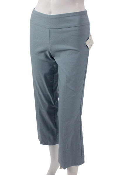 Estelle & Finn Women Blue Rayon Pull On Capri Pants Size 0