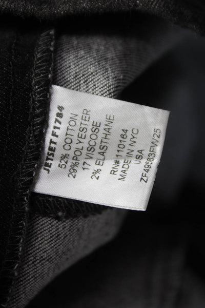 Avenue Montaigne Women Dress Pants Brown Pull On Cotton Size 12