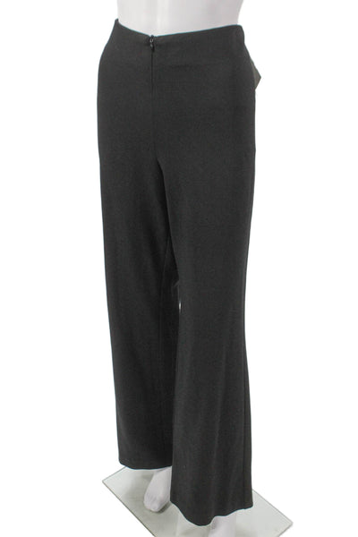 J Envie Womens Dress Pants Gray Viscose Inseam 32 Size 16