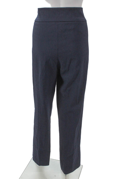 Joseph Ribkoff Womens Plus Dress Pants Blue Geometric Viscose Size 18