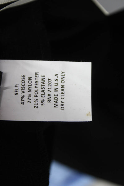 J Envie Womens Dress Pants Gray Zip Viscose Size 10