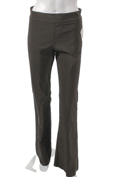 Avenue Montaigne Womens Brown Viscose Pull On Dress Pants Size 4