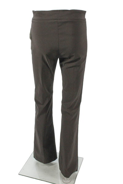Avenue Montaigne Womens Brown Viscose Pull On Dress Pants Size 4