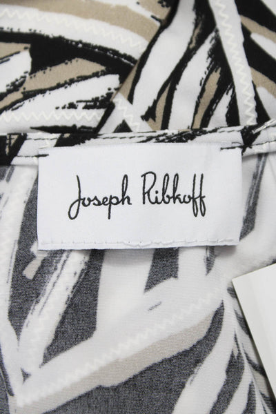 Joseph Ribkoff Women Sleeveless V-Neck Floral Tunic Multicolor Size L