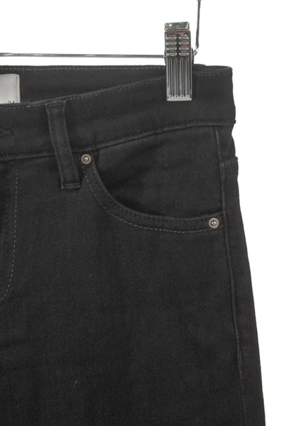 IRO Jeans Womens Skinny Low Rise Black Cotton Jeans Size 24