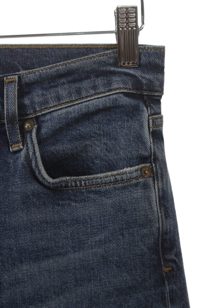 Agolde Women Tapered Jeans Blue Low Rise Size 24