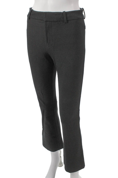 Derek Lam 10 Crosby Womens Dress Pants Gray Cotton Size 0