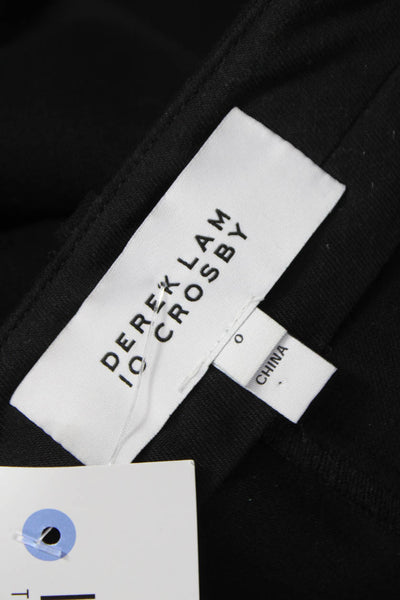 Derek Lam 10 Crosby Womens Dress Pants Gray Cotton Size 0