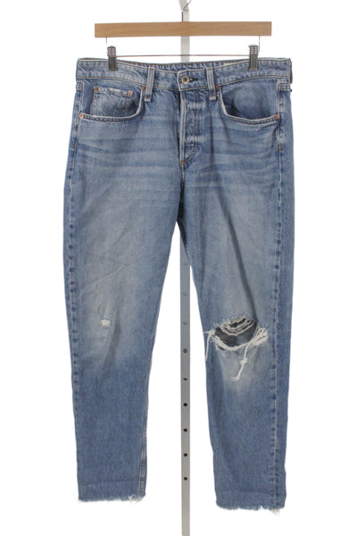 Rag & Bone Womens Straight Mid Rise Blue Jeans Size 29