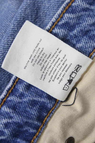Rag & Bone Womens Straight Mid Rise Blue Jeans Size 29