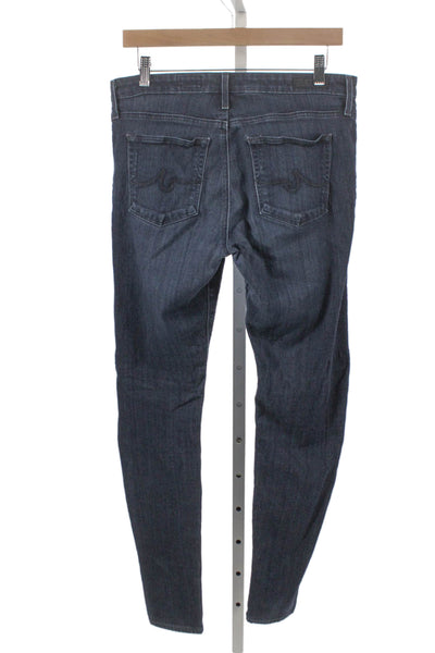 AG Mens Skinny Jeans Blue Viscose Zip Fly 30 Inseam Size 29