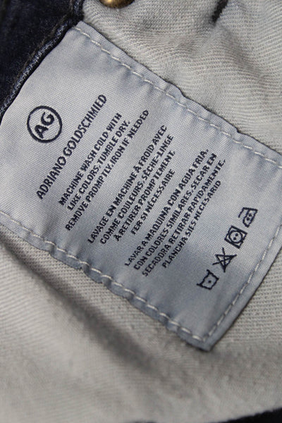 AG Mens Skinny Jeans Blue Viscose Zip Fly 30 Inseam Size 29