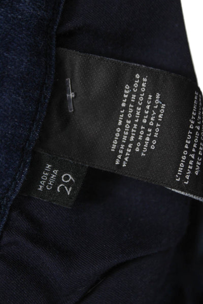 J Brand Womens Skinny Jeans Blue Cotton Blend Size 29