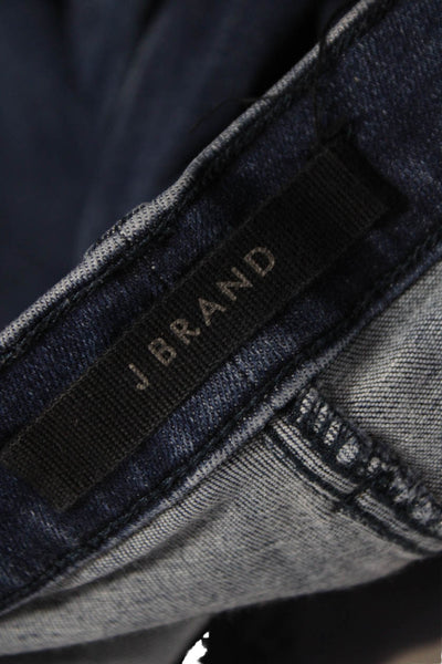J Brand Womens Skinny Jeans Blue Cotton Blend Size 29