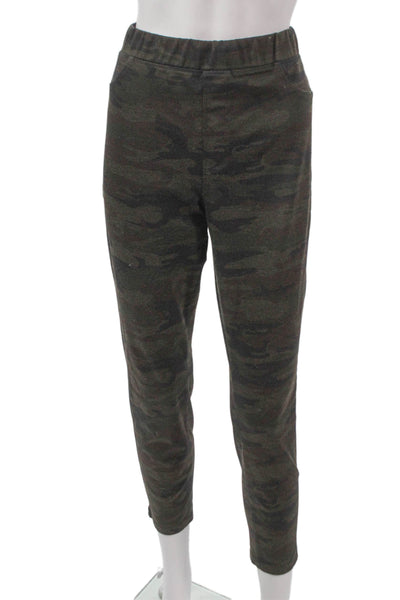 Sanctuary Womens Ankle Camouflage Multicolor Polyester Leggings Size L