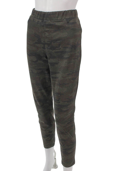 Sanctuary Womens Ankle Camouflage Multicolor Polyester Leggings Size L