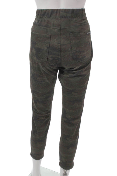Sanctuary Womens Ankle Camouflage Multicolor Polyester Leggings Size L