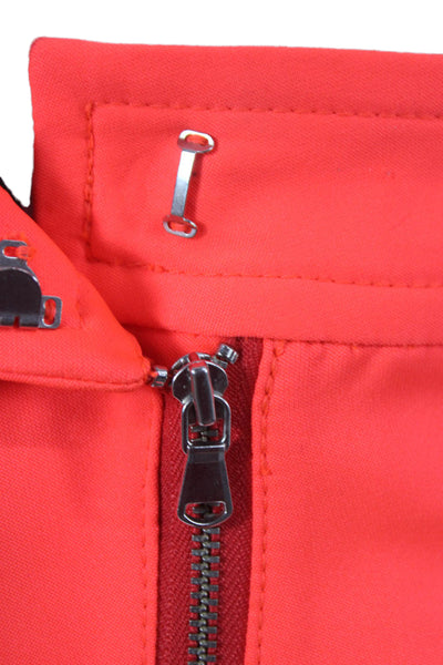 Marc By Marc Jacobs Women ALine Orange Skirt Size 10