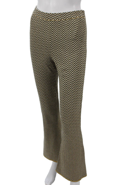 Minnie Rose Womens Multicolor Geometric Viscose Pants Pull On Size S