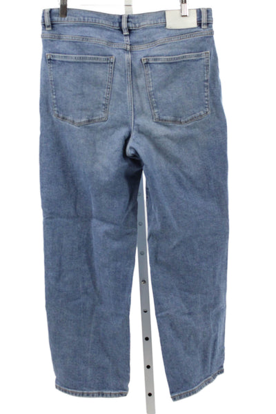 DL1961 Women Straight Jeans Blue High Rise Size 28