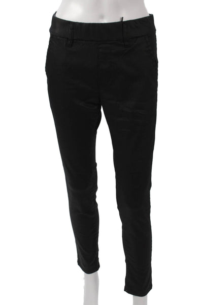 Flog Womens Black Cotton Jeggings Pull On Size 25