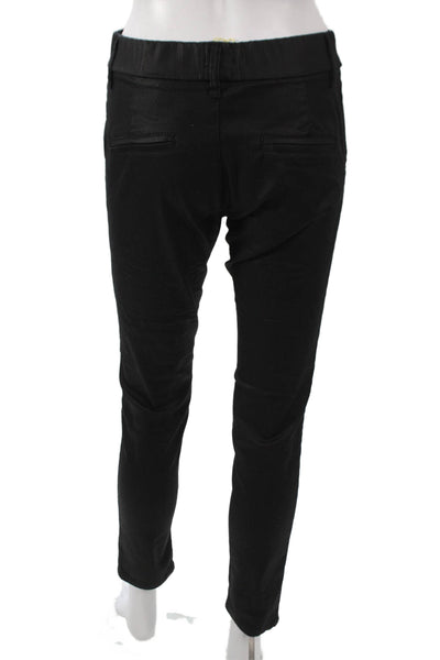 Flog Womens Black Cotton Jeggings Pull On Size 25