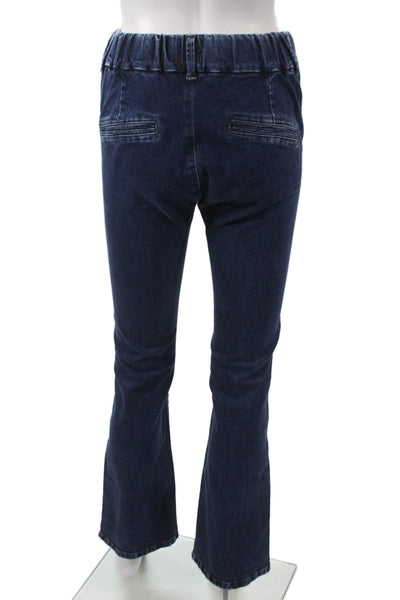 Flog Womens Flared Jeans Blue Cotton Blend Size 25