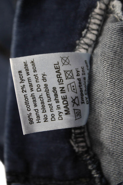 Flog Womens Flared Jeans Blue Cotton Blend Size 25