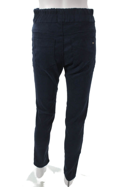 Flog Womens Jogger Pants Blue Cotton Drawstring Size 25