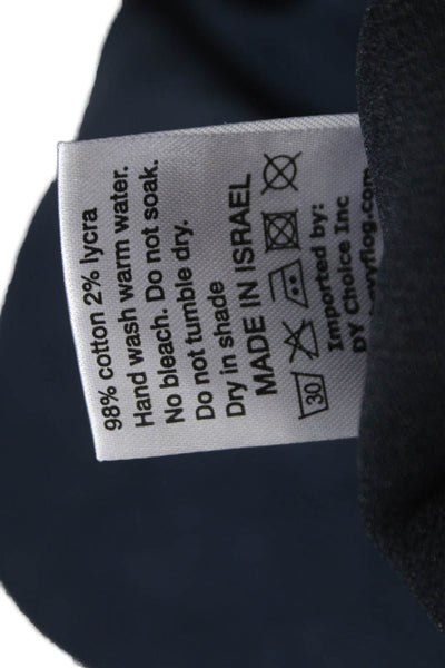 Flog Womens Jogger Pants Blue Cotton Drawstring Size 25
