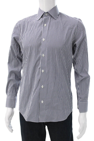 Bonobos Men's Long Sleeves Casual Button Down Plaid Shirt Size S