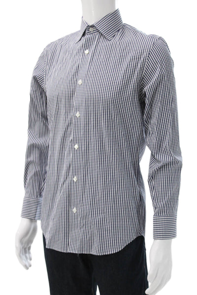 Bonobos Men's Long Sleeves Casual Button Down Plaid Shirt Size S