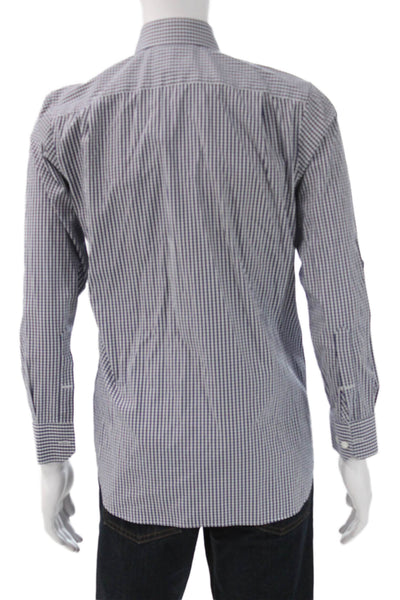 Bonobos Men's Long Sleeves Casual Button Down Plaid Shirt Size S