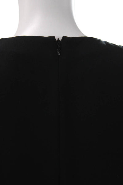 Charlotte Brody Womens A-Line Black Knee Length Long Sleeve Dress Size XS
