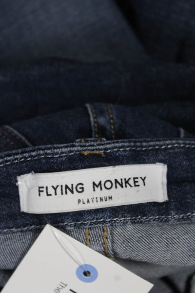 Flying Monkey Women Skinny High Rise Jeans Blue Size 25