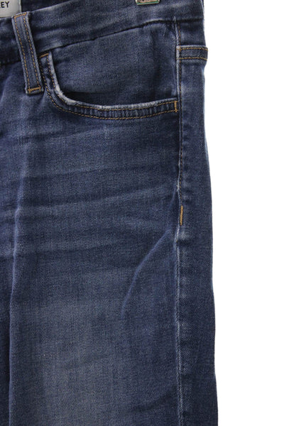 Flying Monkey Womens Skinny Jeans Blue High Rise Cotton Inseam 26 Size 24