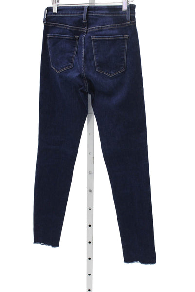 Flying Monkey Women Skinny Jeans Blue High Rise Cotton Size 25