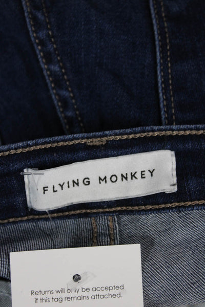 Flying Monkey Women Skinny Jeans Blue High Rise Cotton Size 25